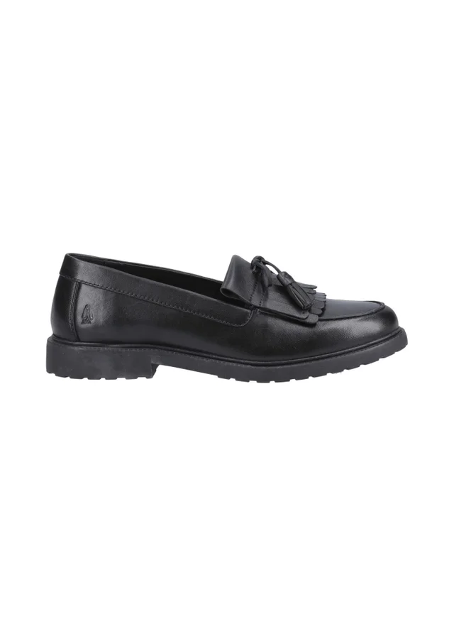 Hush Puppies Black Verity Kiltie Loafer