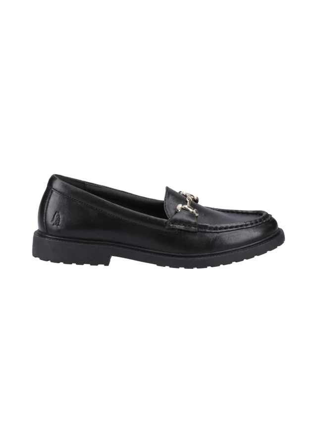 Hush Puppies Black Verity Snaffle Loafer