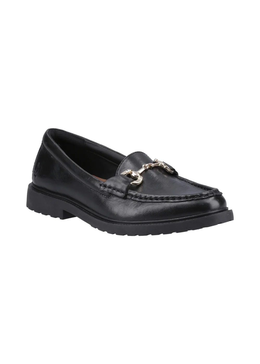 Hush Puppies Black Verity Snaffle Loafer - Size 6 Image 2