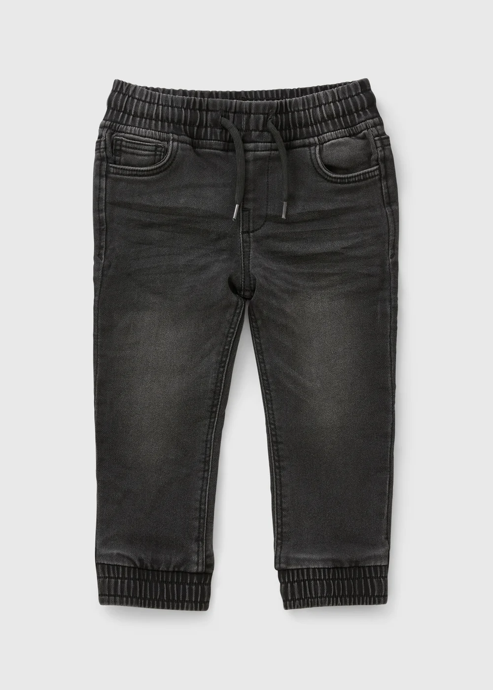 Boys Black Jogger Jeans (1-7yrs) - 1 to 1 half years Image 1