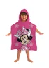 Disney Minnie Mouse Pink Poncho - One Size Image 1