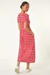 Roman Red Petite Geometric Spot Pocket Midi Dress - 16 Image 3
