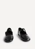 Linzi Graceful Black Faux Leather Ballet Pumps - Size 8 Image 3