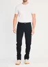 French Connection Black Cotton Five-Pocket Chino Trousers - 34/L32 Image 1