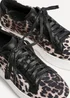 Linzi Twyla Leopard Print Platform Trainer - Size 7 Image 4