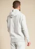 French Connection Light Grey Cotton Blend Hoody - Extra Large Image 2