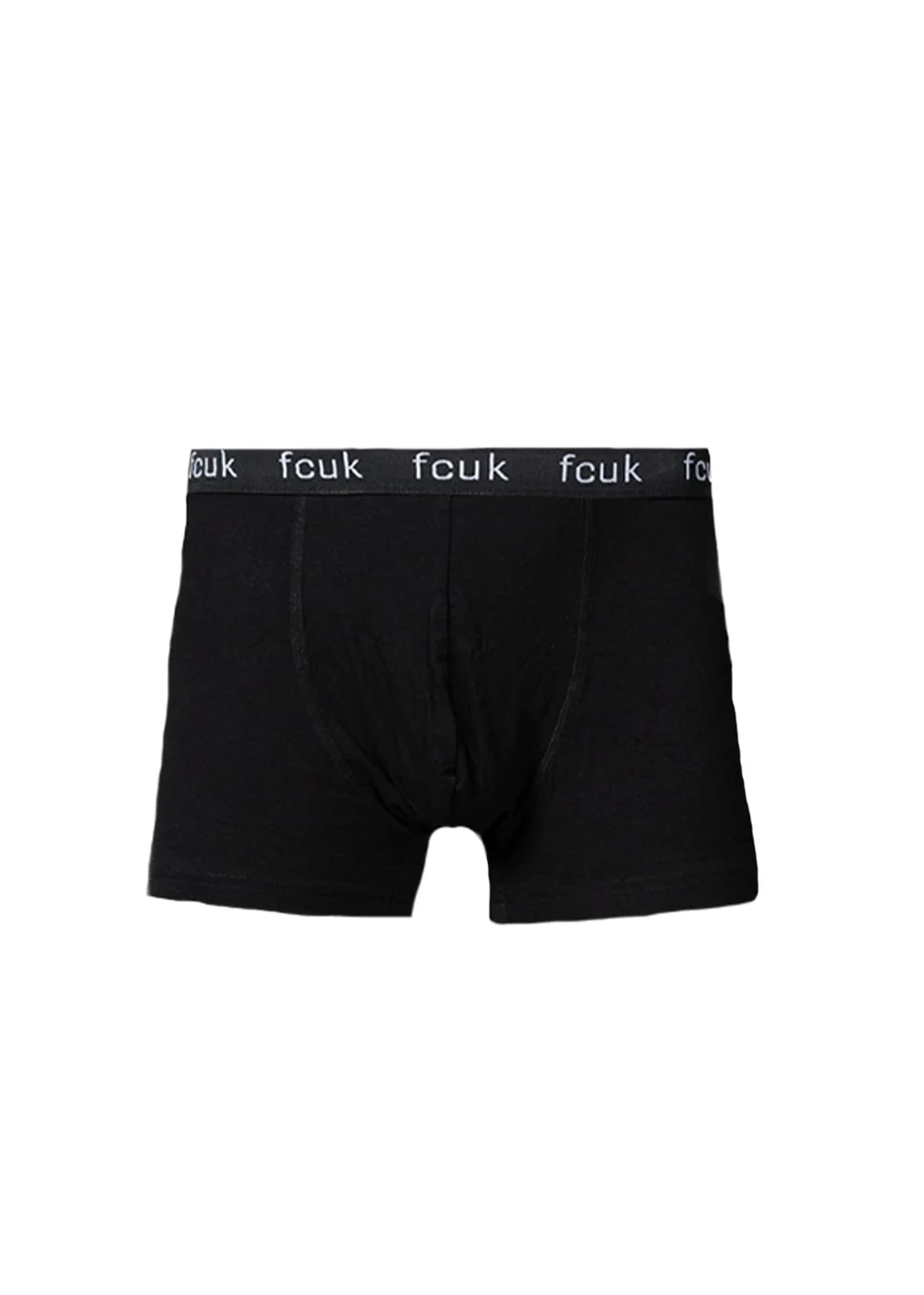 French Connection Black Cotton Stretch Boxers 5 Pack - Extra Large Image 2