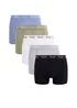 French Connection Khaki Cotton Stretch Boxers 5 Pack - Extra Large Image 1