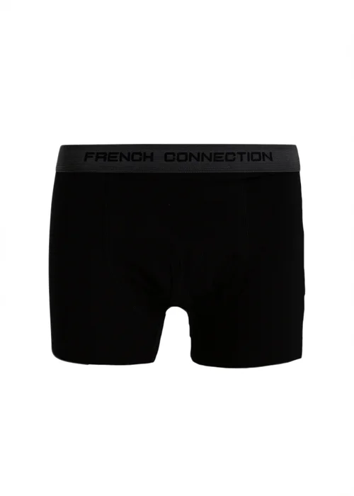 French Connection Charcoal 5 Pack Cotton Stretch Boxers - Extra Large Image 4