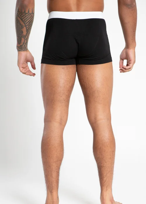 French Connection White 5 Pack Cotton Stretch Boxers - Extra Large Image 3