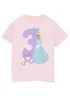Ada & Ted Disney Cinderella 3rd Birthday Kids Light Pink T-Shirt (3-6 Years) - Age 3-4 Years Image 1