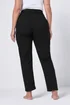 Yours Curve Black Mom Jeans - 26 Image 3