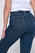 Yours Curve Mid Blue Mom Jeans - 16 Image 5
