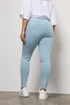 Yours For Good Curve Light Blue Pull On Stretch JENNY Jeggings - 18/L28 Image 3
