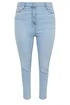 Yours Curve Light Blue Stretch Skinny AVA Jeans - 16/L32 Image 5