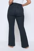 Yours Curve Dark Indigo Blue Bootcut Stretch ISLA Jeans - 30/L30 Image 4