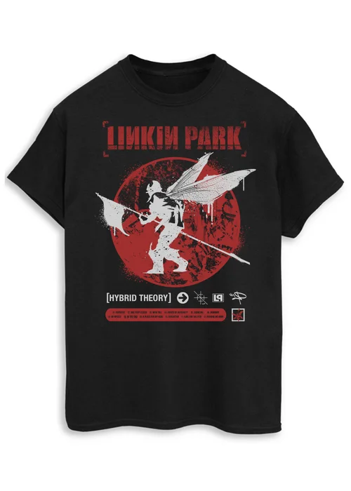 Spiral Galaxy Linkin Park Hybrid Theory Black Music T-Shirt - 5XL Image 1