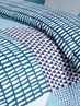 Catherine Lansfield Larsson Geo Reversible Duvet Cover Set Teal Green - Double Image 3
