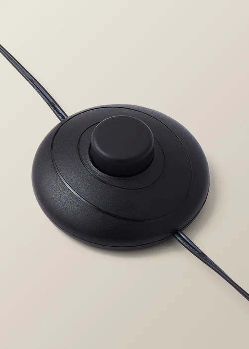 ValueLights Infinity Matte Black LED Floor Lamp - One Size Image 3