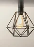 ValueLights Diablo Geometric Shade 3 Drop Cluster Matte Black Ceiling Pendant Light - One Size Image 4