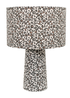 ValueLights Bertie Leopard Print Full Fabric Table Lamp - One Size Image 3