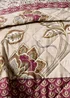 Catherine Lansfield Natural Kashmir Paisley Floral Reversible Quilted Bedspread - One Size Image 2