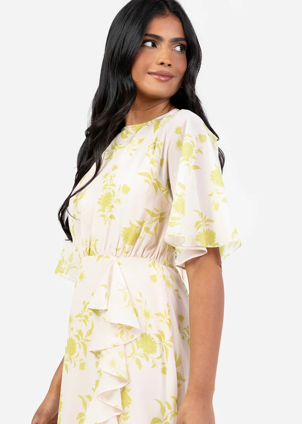 Anaya With Love Multi Coloured Floral Keyhole Back Maxi Dress - 12 Image 2