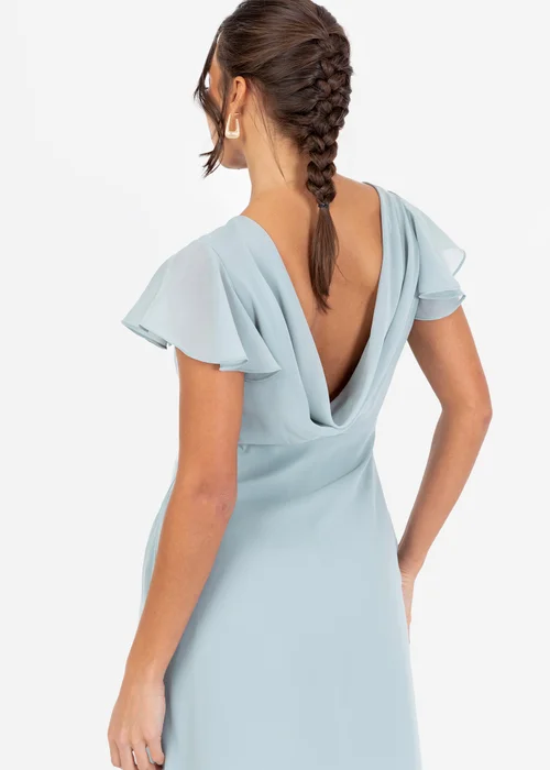 Anaya With Love Cloud Blue Cowl Back Maxi Dress - 20 Image 4