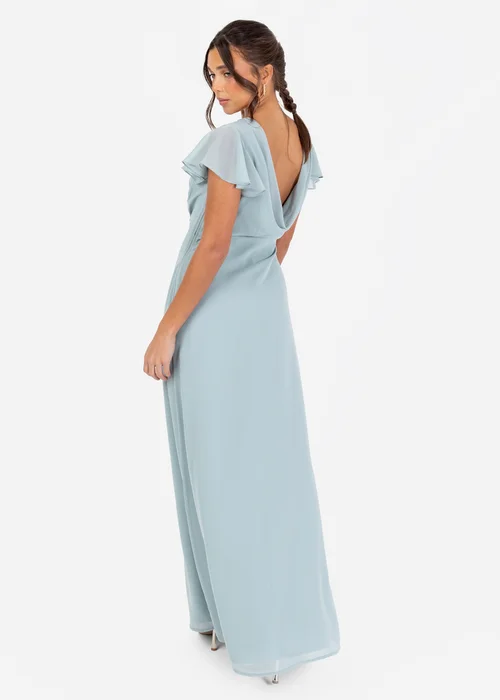 Anaya With Love Cloud Blue Cowl Back Maxi Dress - 20 Image 3