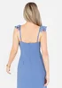 Anaya With Love Ocean Blue Strappy V Neck Maxi Dress - 10 Image 4