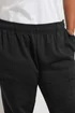 Yours Curve Black Tapered Leg Joggers - 20 Image 3