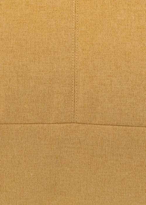 Kaikoo Ochre Square Slab With Top Quilting In Brushed Fabric - One Size Image 4