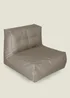 Kaikoo Taupe Indoor-Outdoor Lounger With Stool - One Size Image 3