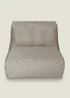 Kaikoo Taupe Indoor-Outdoor Lounger With Stool - One Size Image 4