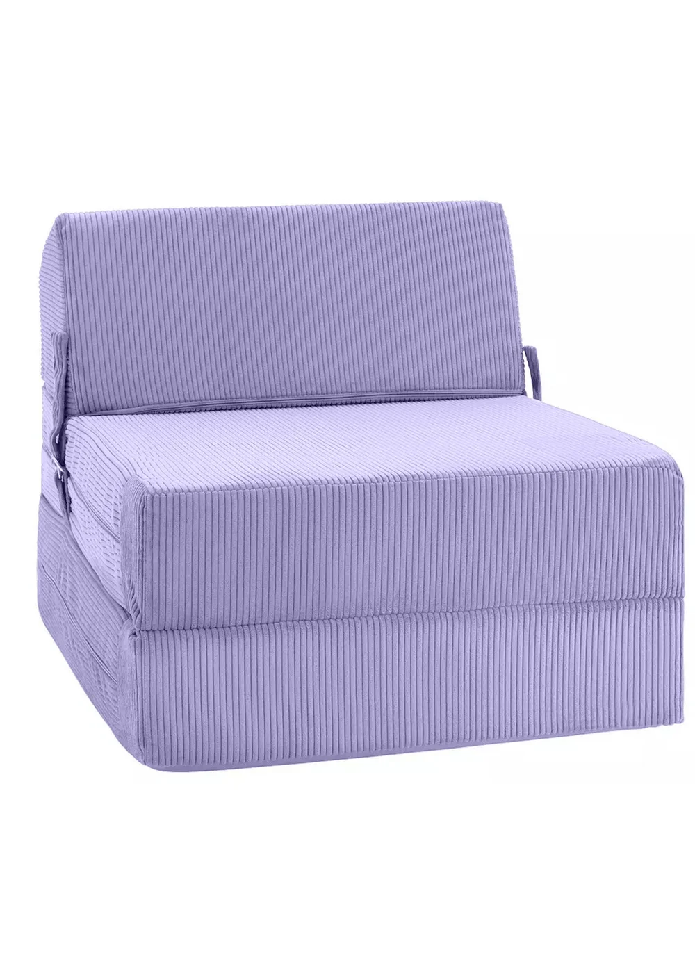 Kaikoo Lilac Cord Chairbed - One Size Image 1