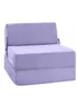 Kaikoo Lilac Cord Chairbed - One Size Image 1