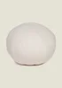 Kaikoo Ivory Boucle Pumpkin Drum - One Size Image 1