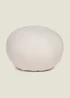 Kaikoo Ivory Boucle Pumpkin Drum - One Size Image 2