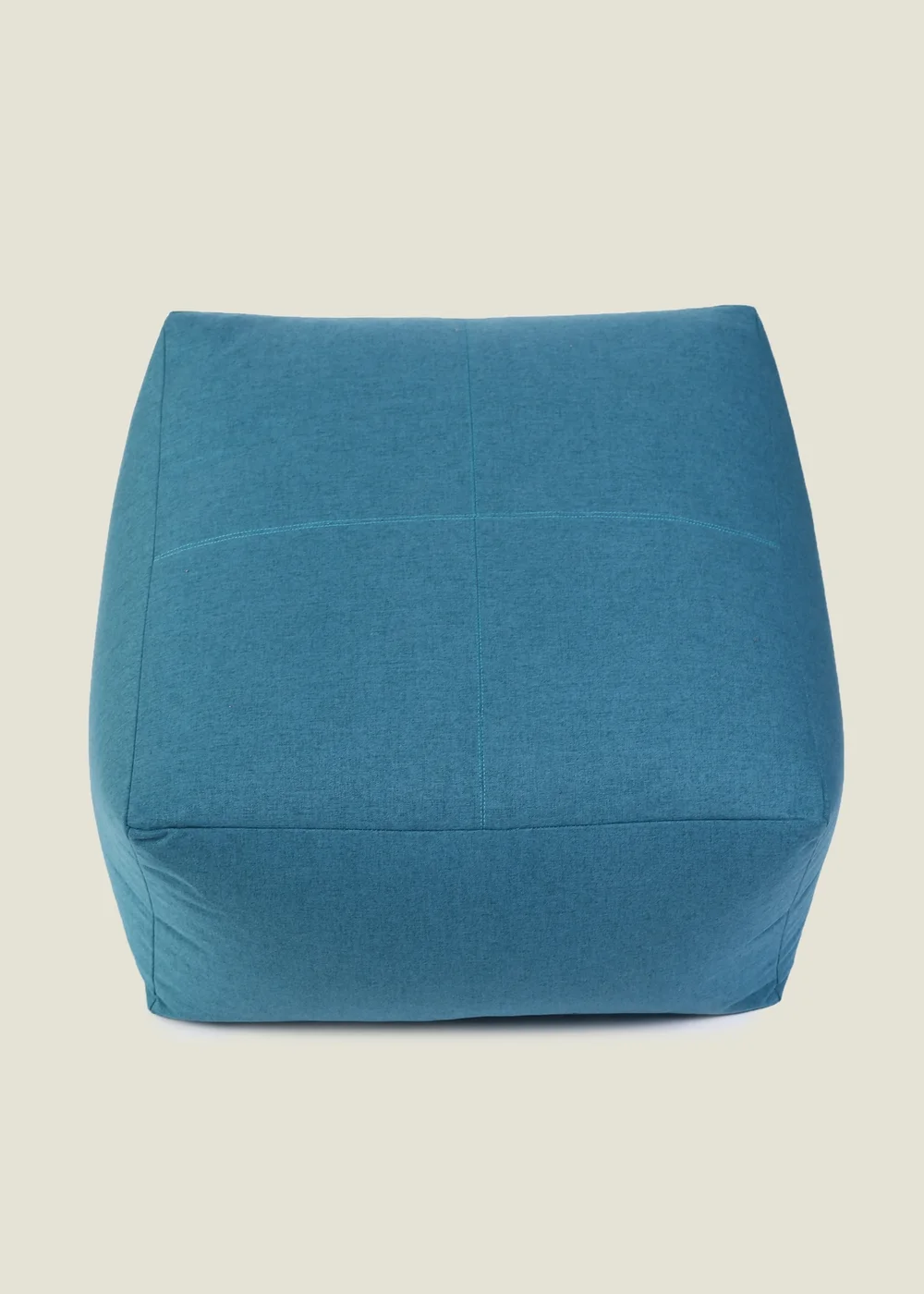 Kaikoo Blue Square Blab With Top Quilting In Brushed Fabric - One Size Image 3