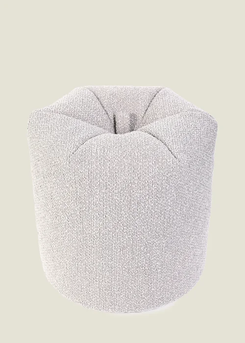 Kaikoo Ivory Boucle Beanbag - One Size Image 2