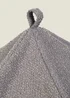 Kaikoo Dove Grey Boucle Beanbag - One Size Image 3