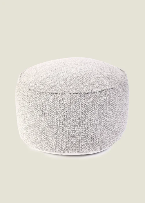 Kaikoo Cream Boucle Round Drum - One Size Image 1