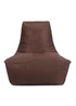 Kaikoo Chocolate Brushed Large Slam Lounger - One Size Image 1