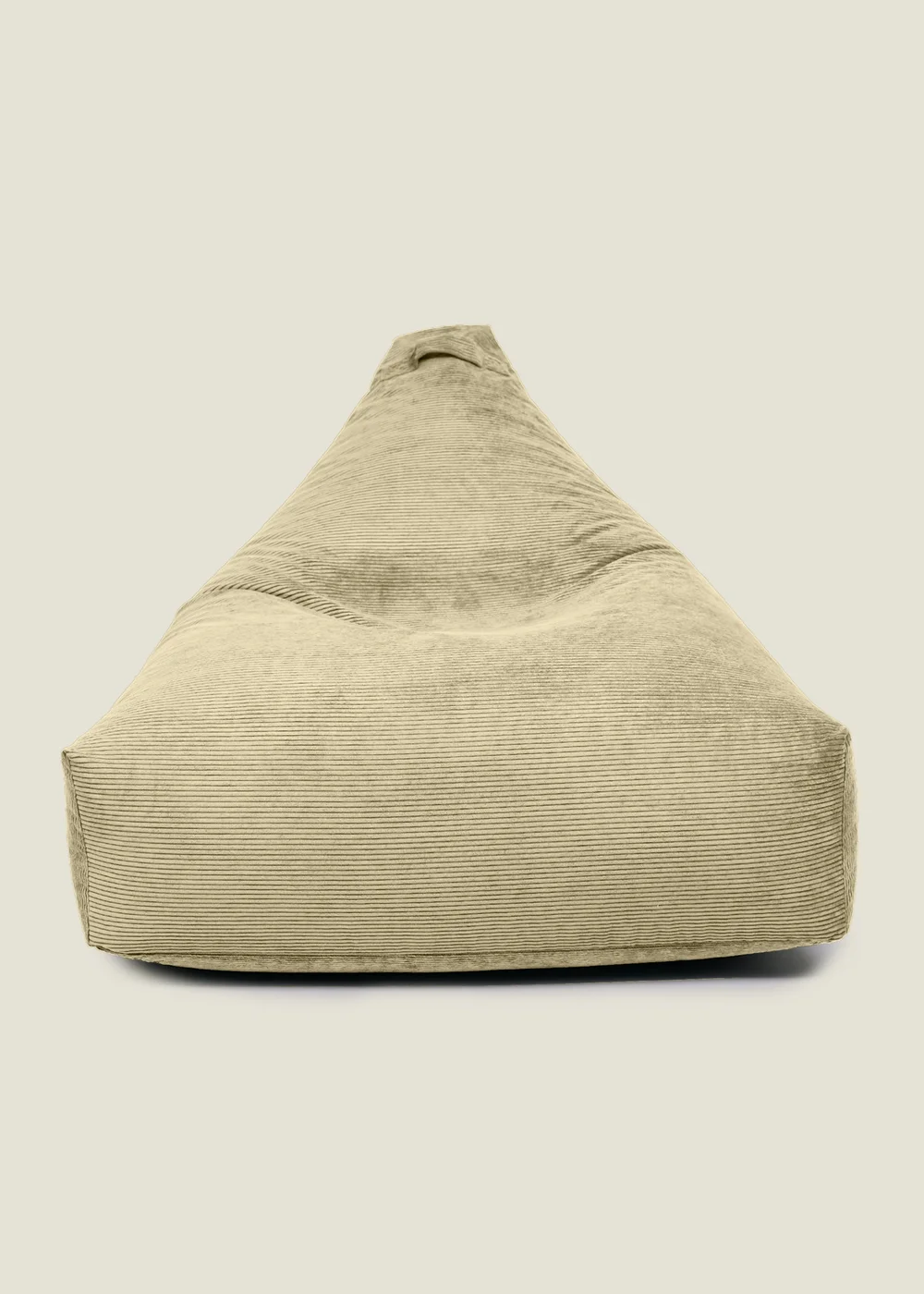 Kaikoo Cream Cord Large Tripod Chair - One Size Image 2