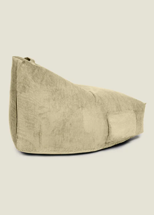 Kaikoo Cream Cord Large Tripod Chair - One Size Image 4