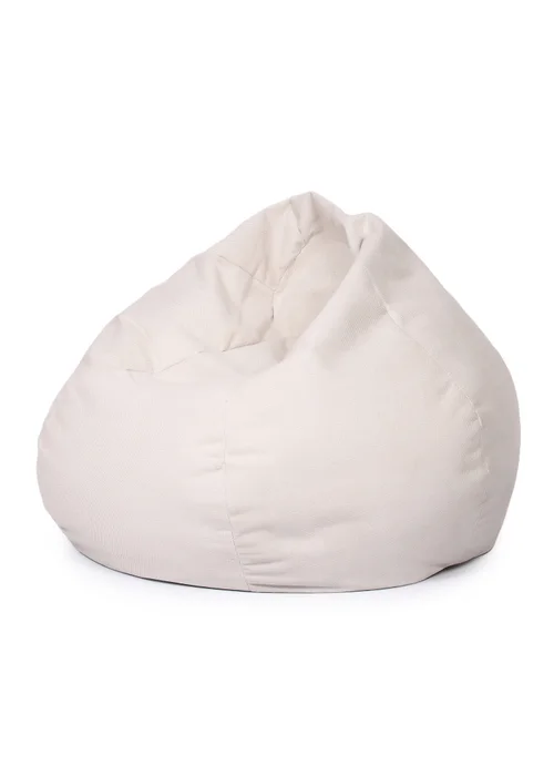 Kaikoo Cream XL Areya Chenille Chair - One Size Image 2