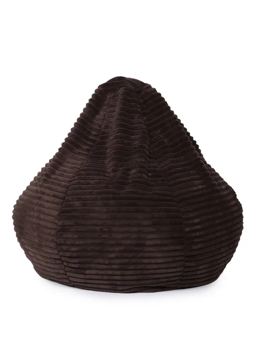 Kaikoo Brown XL Lazer Cut Fur Areya Chair - One Size Image 4