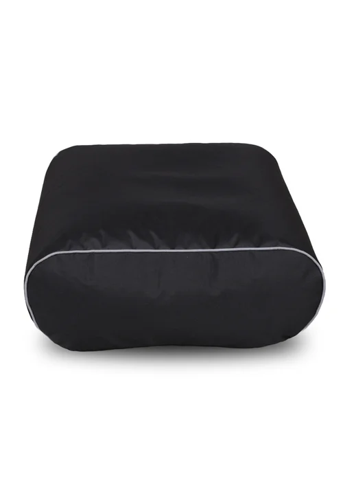 Kaikoo Black Rock Gamer Chair With Stool - One Size Image 6