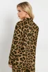 PixieGirl Petite Brown Leopard Print Long Sleeve Shirt - Size 12 Image 5