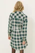 PixieGirl Petite Green Check Print Shirt Dress - 6 Image 3